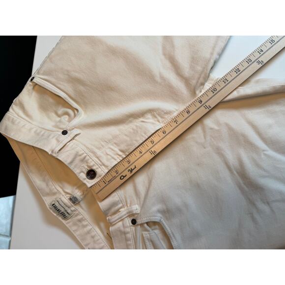 Todd Snyder Mens 5 Pockets Chino Pants 32x30 Straight Fit Off White Casual - Picture 12 of 13